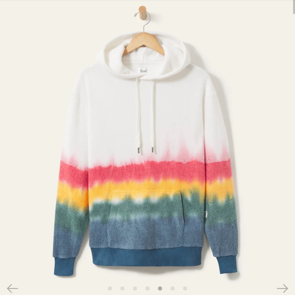 Brand New with tags Feat SunsetLover Blanket Blend Hoodie size medium - Picture 1 of 5